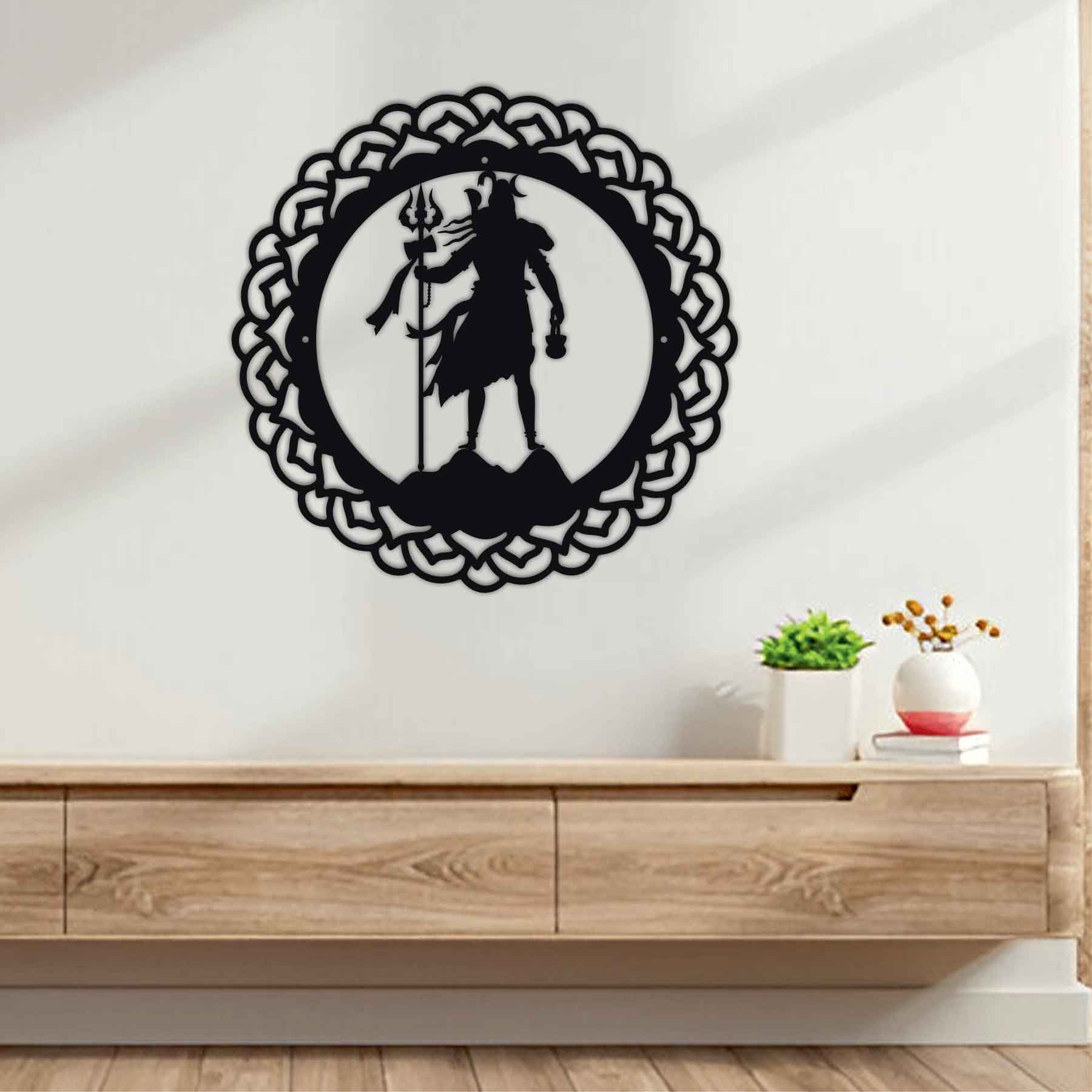 Eternal Shiva Metal Wall Art Standard