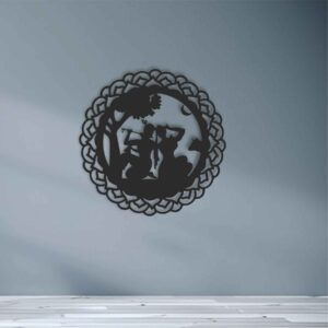 RADHA KRISHAN Metal Wall Art