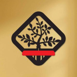 TREE PREMIUM METAL WALL SHELF